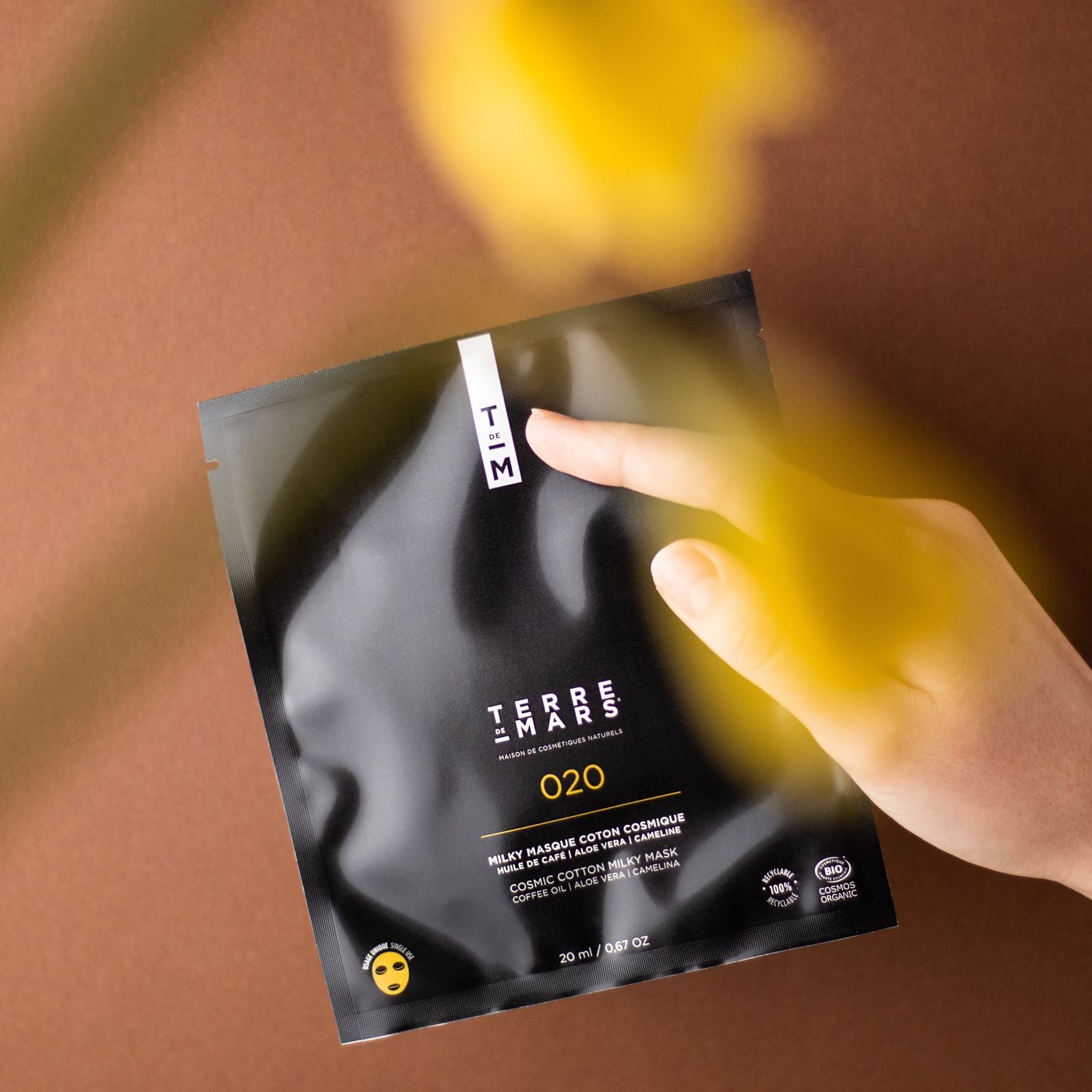Milky Cosmic Cotton Mask
