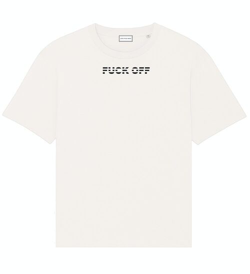 "FUCK OFF" Print T-SHIRT