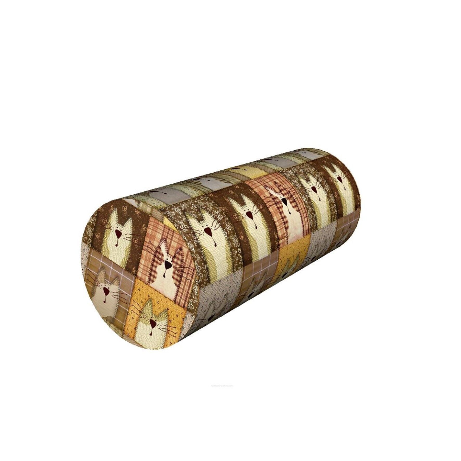 Prexo Cuscino Rullo Anatomico Beige ø15 x 40 cm.