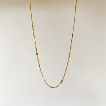 Collier chaîne plate Molly 1