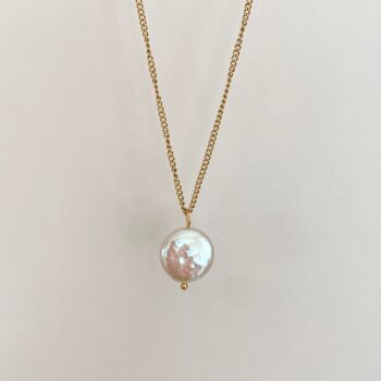 Collier pendentif perle Fiona 1