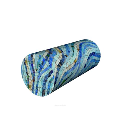 Cuscino Rullo Anatomico Mosaic ø15 x 40 cm.