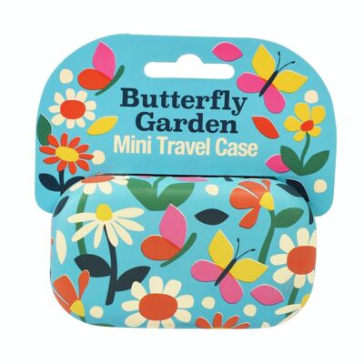 Mini travel case - Butterfly Garden