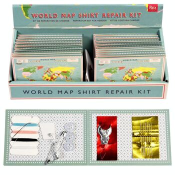 Kit de réparation chemise - Mappemonde 1