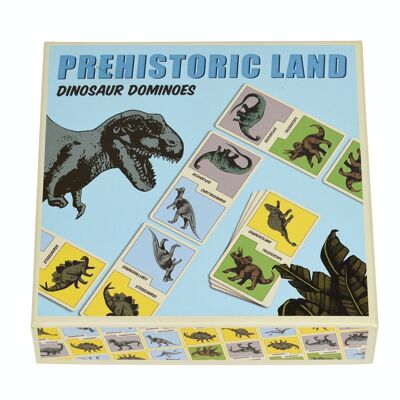 Dinosaur dominoes - Prehistoric Land