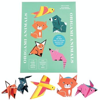 Kit origami enfant - Animaux 1