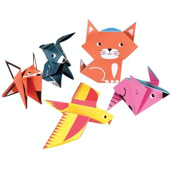 Kit origami enfant - Animaux 4