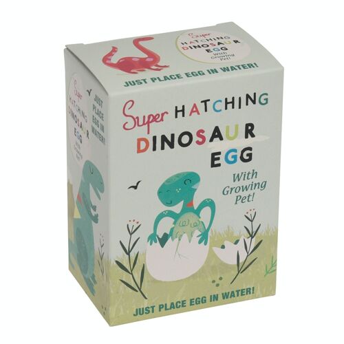 Hatch your own dinosaur egg