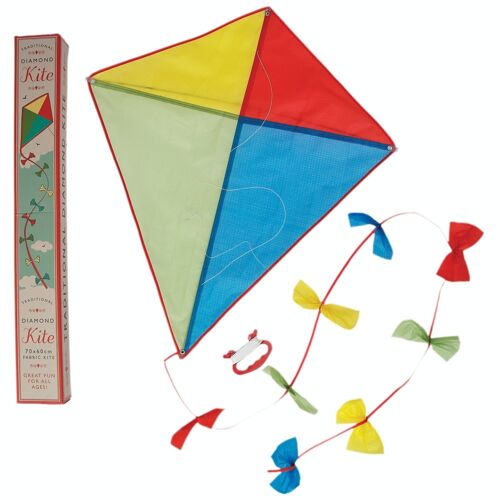 Traditional diamond kite