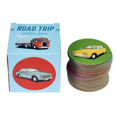 Jeu de mémoire (24 pièces) - Road Trip