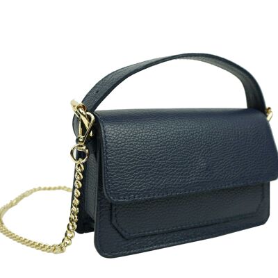 Mini borsa a mano in pelle Kim Canard