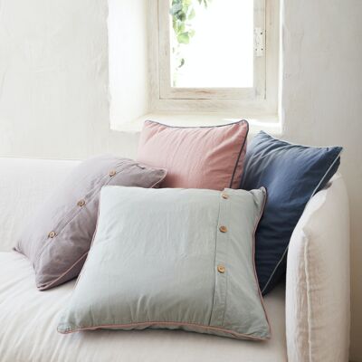 Cushion - Organic Powder Pink 60x60