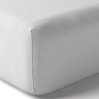 Fitted Sheet - Organic White 180x200
