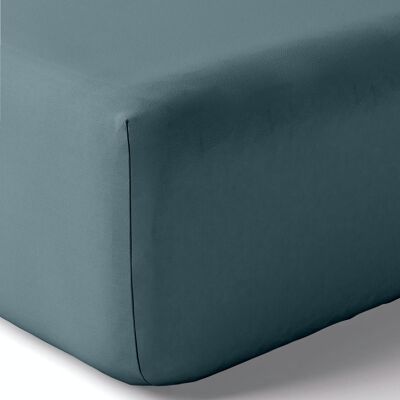 Fitted sheet - Organic Blue Mineral 140x190