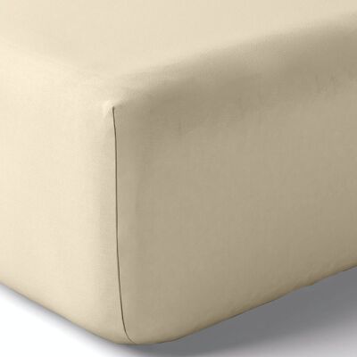 Drap housse - Organic Sable 180x200