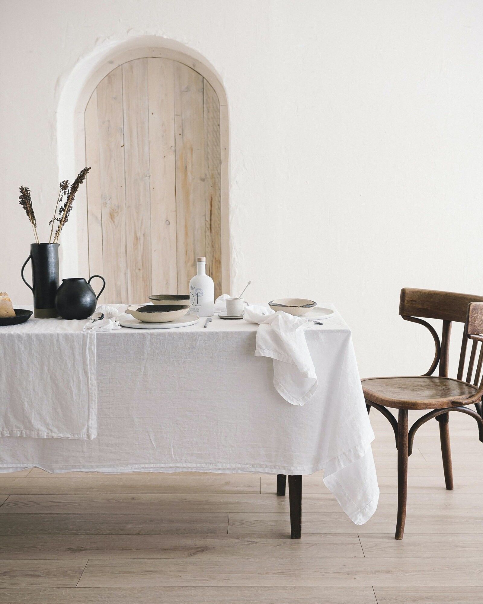 Tovaglia - Organic White RECT 160x350