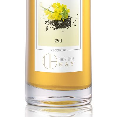 100% virgin Rapeseed oil from the Center region, signed Christophe Hay** - 25cl