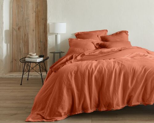 Housse de couette - Organic Terracota 240x220