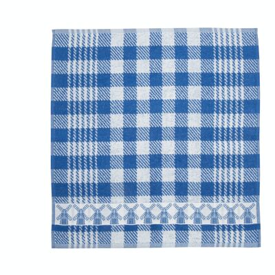 Windmill Blue - Kitchen towel set - 6 pieces - Twentse Damask