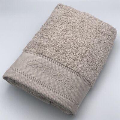 Serviette de bain - Coton Bio 700gr/m² Sable 50x100