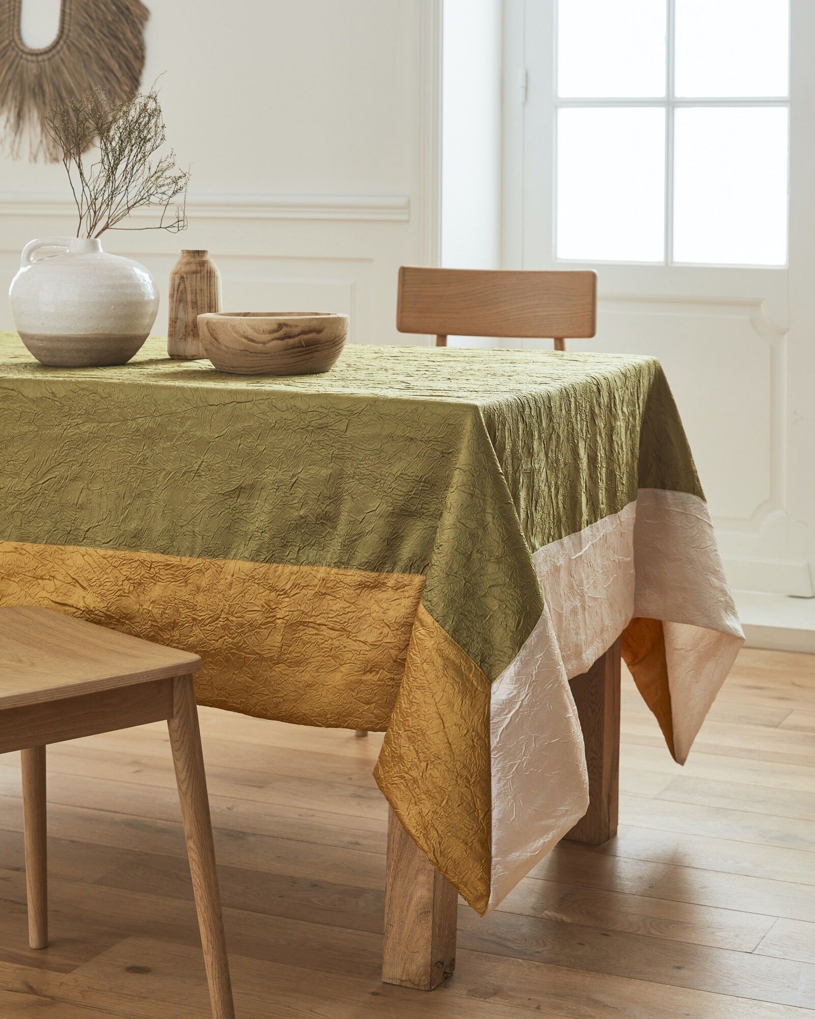 Tovaglia JH - Atmosfera cachi QUADRATO 170x170