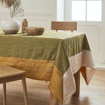 Tablecloth JH - Khaki atmosphere SQUARE 170x170