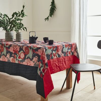 Tablecloth JH - Geisha Anthracite SQUARE 170x170