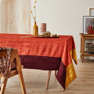 Nappe JH - Ambiance Terre Cuite RECT 170x250