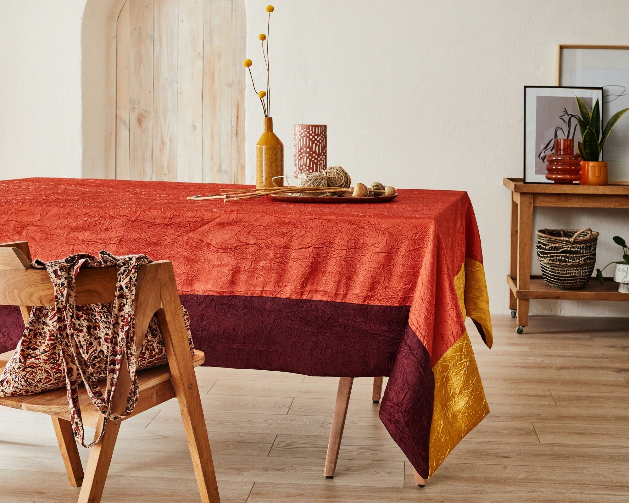 Tovaglia JH - Ambiente terracotta QUADRATO 170x170