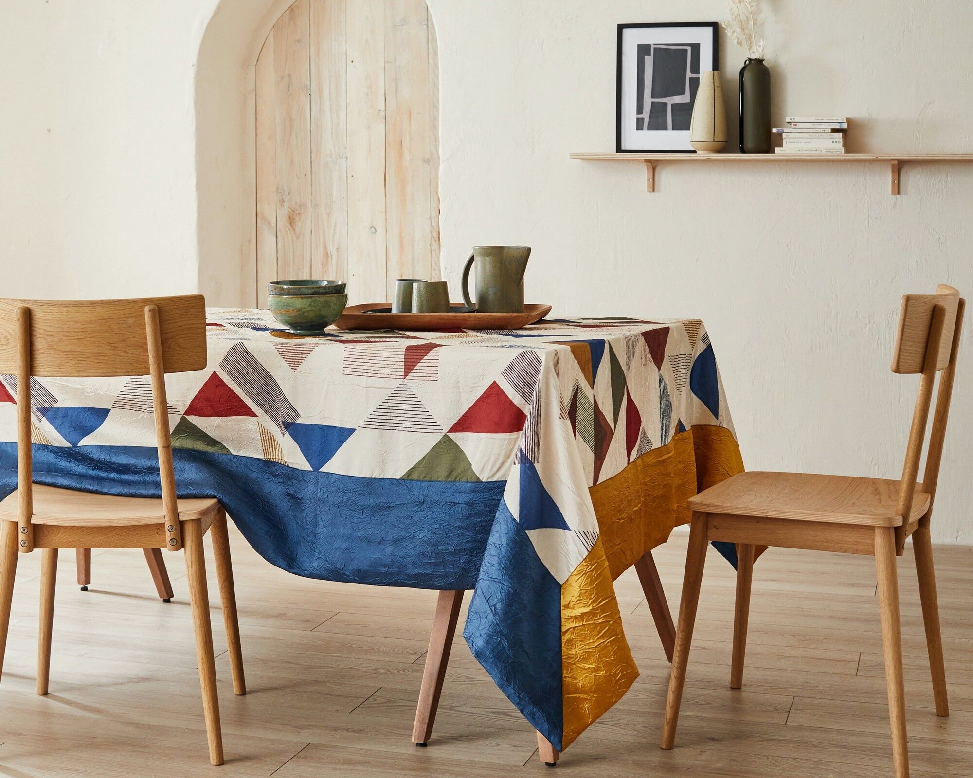 Tovaglia JH - Triade Avorio QUADRATO 170x170