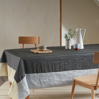 Tablecloth JH - Ambiance Anthracite/Pearl Gray RECT 170x250