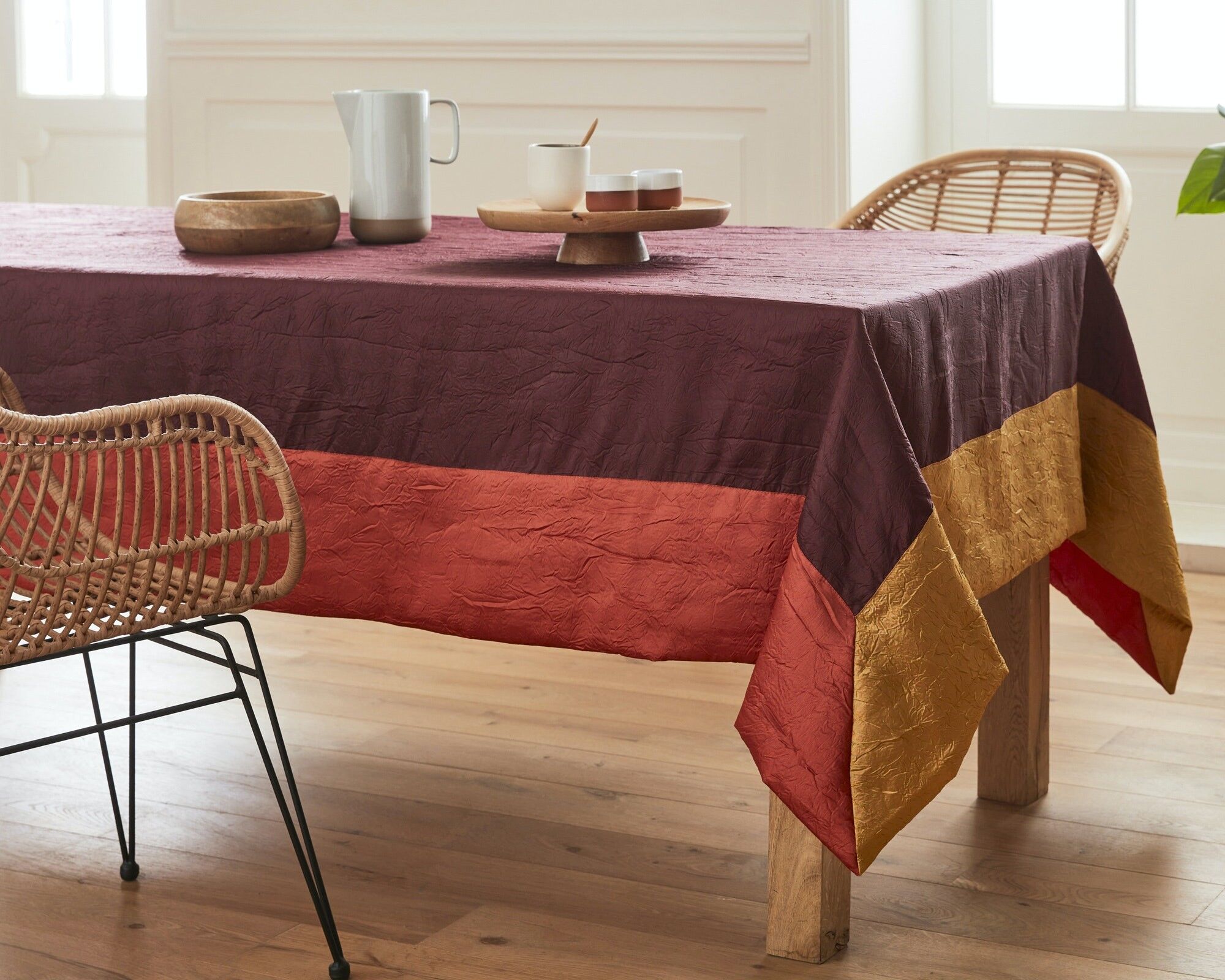 Tovaglia JH - Borgogna ambiente SQUARE 170x170