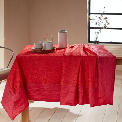 Nappe JH - Ambiance Coquelicot CARRE 170x170