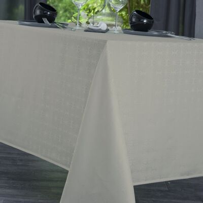 Nappe Damassé - Venezia Sable RECT 160x300