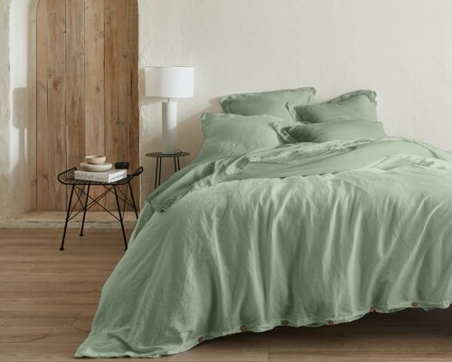 Housse de couette - Organic Celadon 260x240