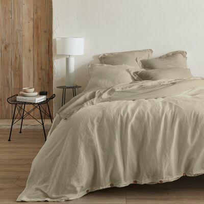 Housse de couette - Organic Sable 240x220