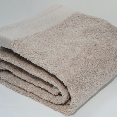 Maxi Bath towel - Organic Cotton 700gr/m² Sand 100x150
