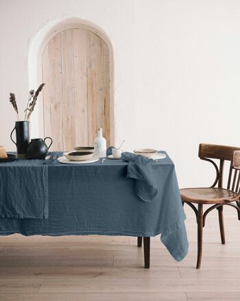 Nappe - Organic Bleu Mineral CHEM. TABLE 50x150