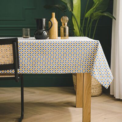 Cotton tablecloth - Chromatic Motif 1 RECT 150x250