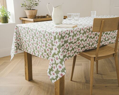 Nappe coton - Bucolique Motif 1 CARRE 150x150