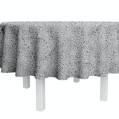 Tischdecke aus beschichteter Baumwolle - Bulle Grey ROUND 160