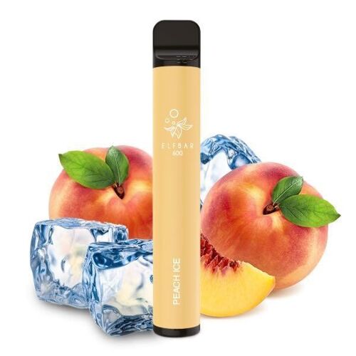 Elfbar 600 EShisha Einweg Vape  Peach Ice