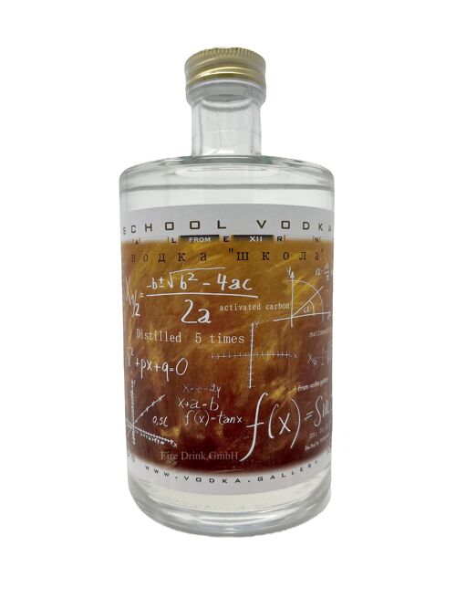 Vodka School Vodka 0,5l 40% Gold