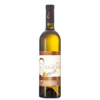 White wine Omar Khayyam White semi-dry Muscat wine VOL 11% 0.75L