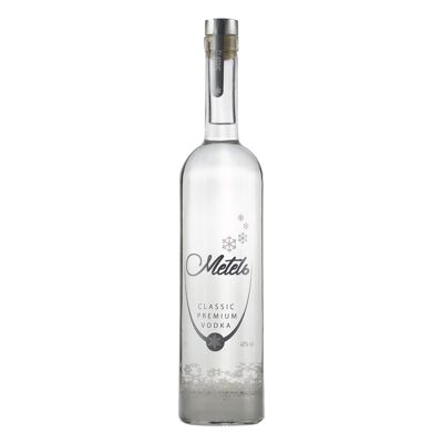 Vodka Metel Vodka clase premium Clásico 40% 0,7 L