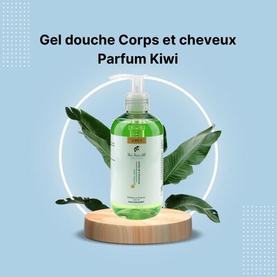 Body and hair shower gel Kiwi fragrance