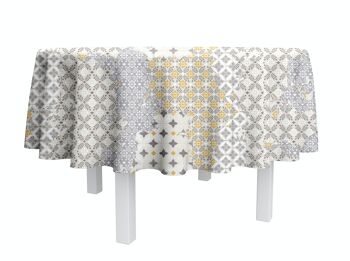 Nappe coton enduit - Montena Glacier RONDE 160