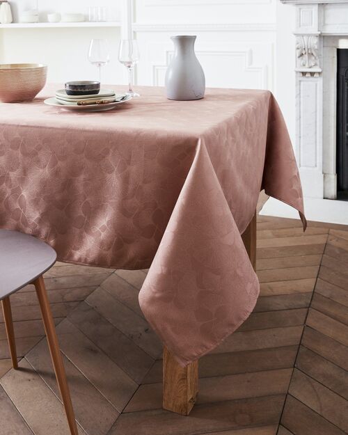 Nappe Damassé - Abanico Bois De Rose RECT 160x250