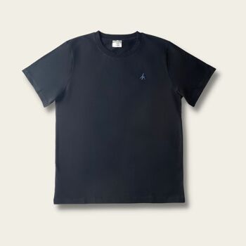T-shirt Homme Noir Logo Original 4