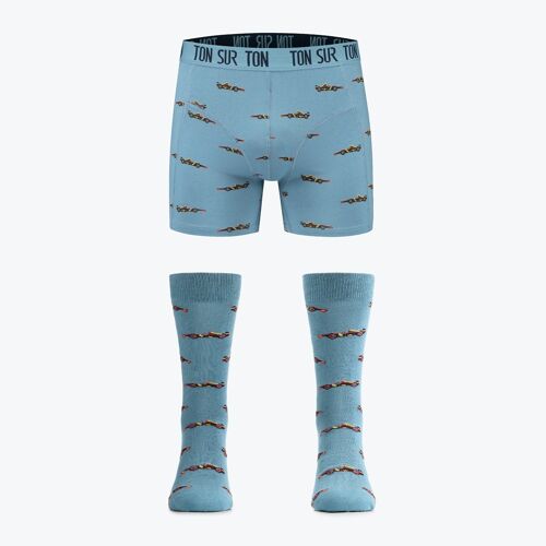 The Driver - Organic Cotton - Socks & Boxershort - Gifts For Men